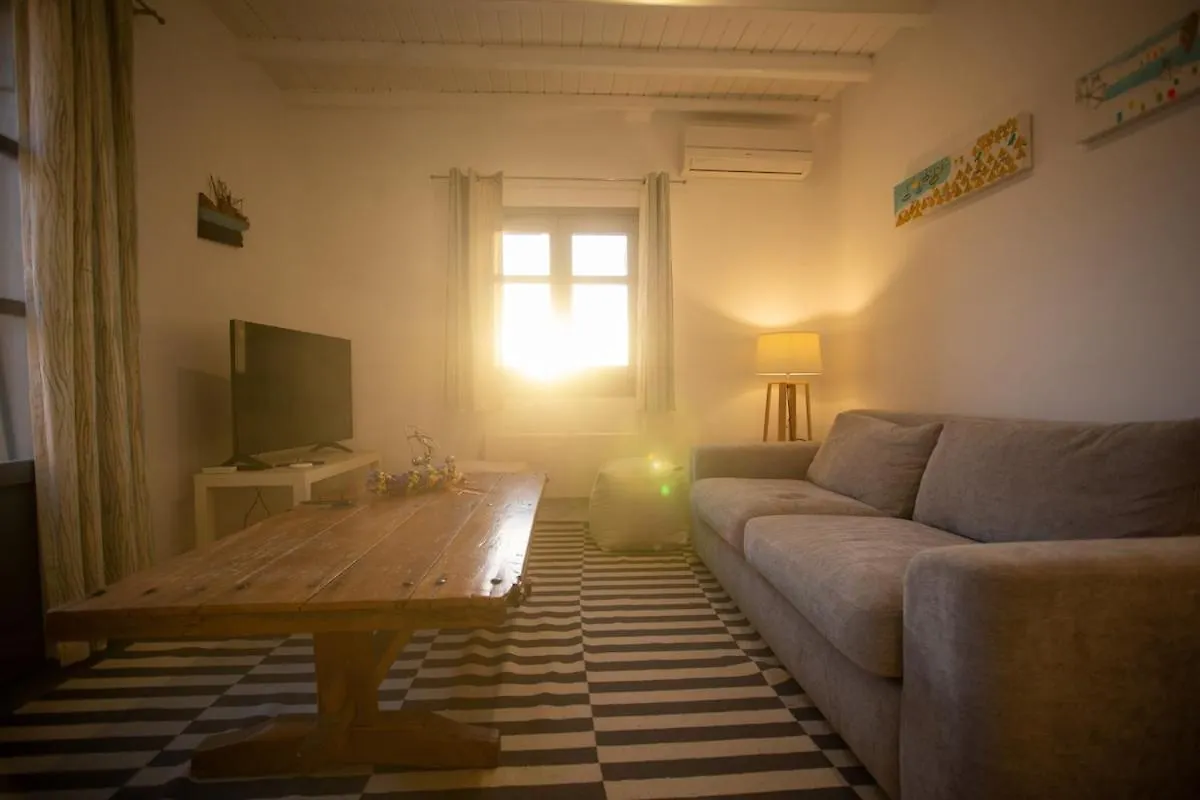 Private Apartment Sea View Yard Mykonos Town 그리스