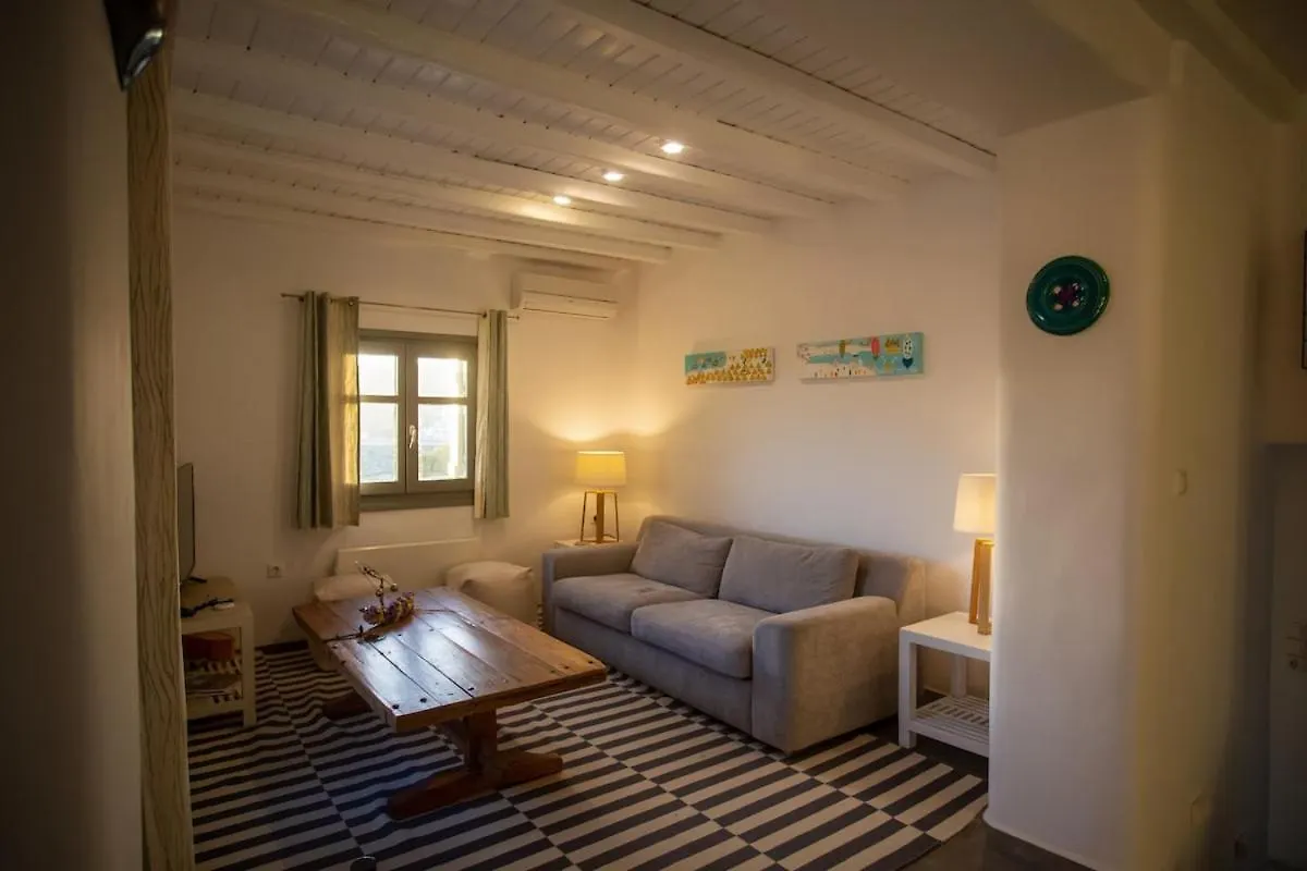 Private Apartment Sea View Yard Mykonos Town