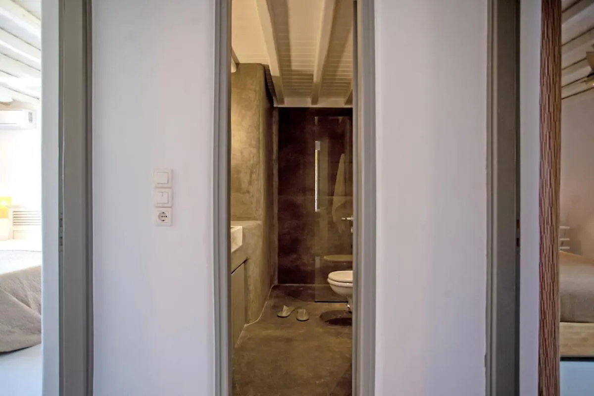 Private Apartment Sea View Yard Mykonos Town 그리스