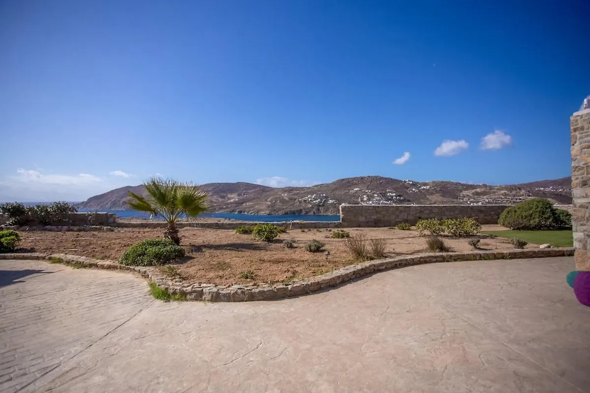 Private Apartment Sea View Yard Mykonos Town 그리스