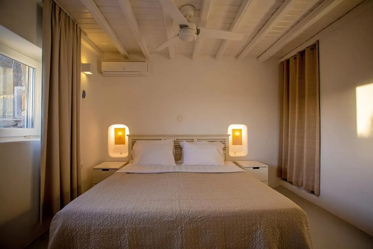 Private Apartment Sea View Yard Mykonos Town 그리스