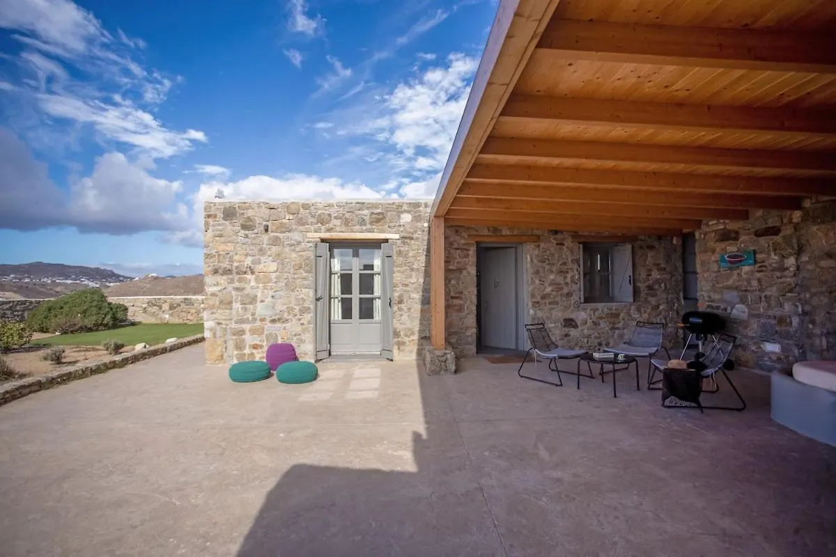 Private Apartment Sea View Yard Mykonos Town