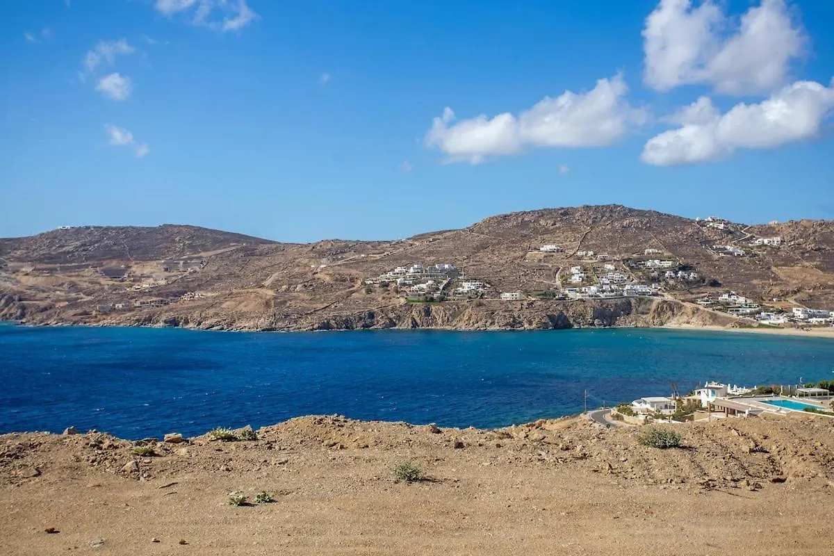 Private Apartment Sea View Yard Mykonos Town 그리스